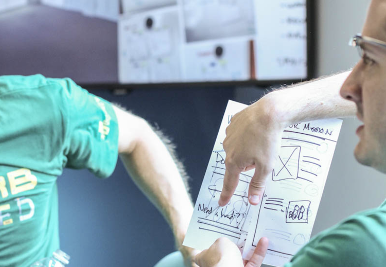 Print Team Hits the Whiteboards Running