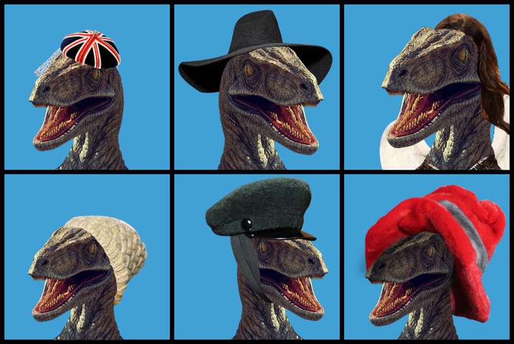 Raptor Spotted Doing the Vogue in the Wild 