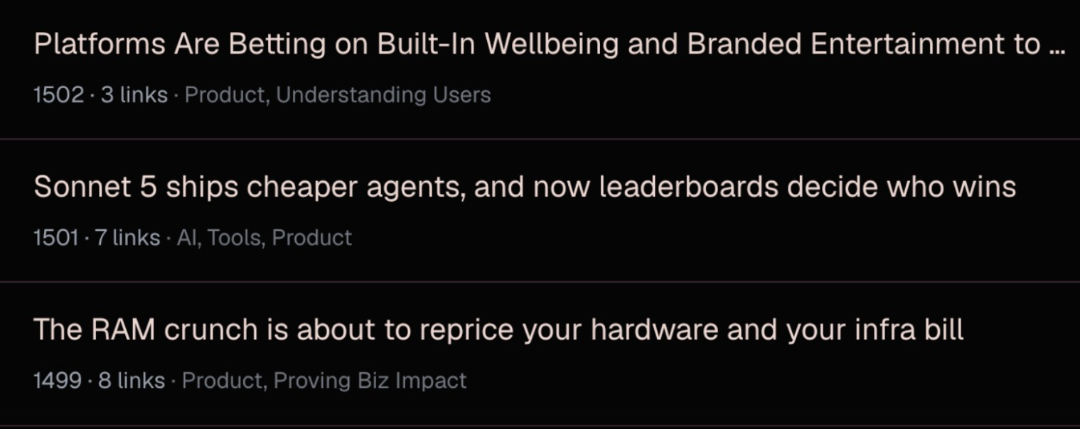 A list of topics, with their ELO scores of 1400 - 1600 (the higher the better), labels that were automatically generated, highlighting the type of content.